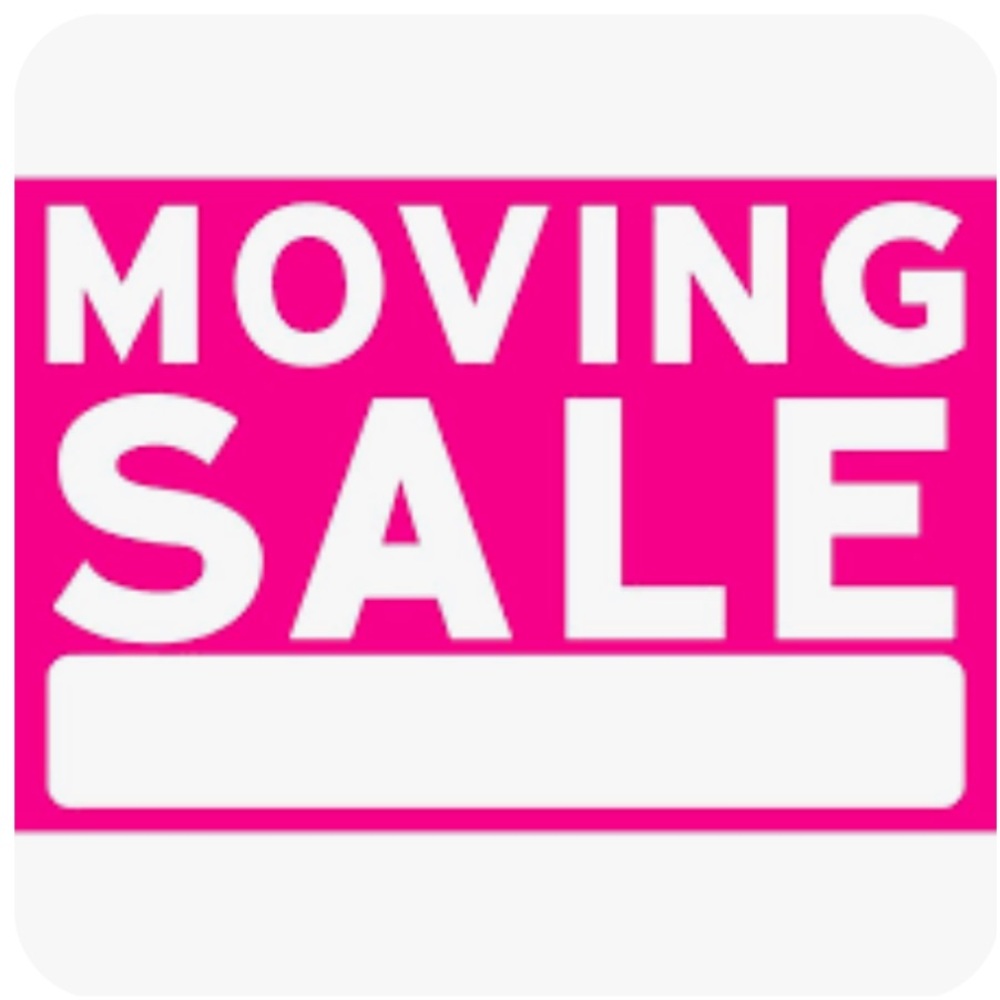 Moving Summer Sale. Everything must go